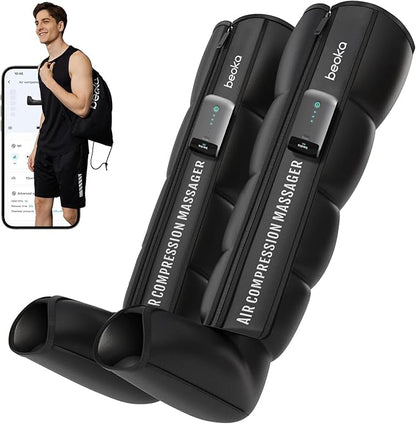 beoka Leg Massager for Circulation and Pain Relief, Leg Recovery System for by Beoka