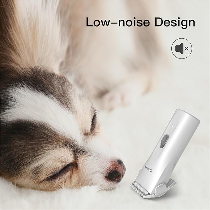 Prowerful Home Professional Dog Grooming Kit Clipper Low Noise USB Rechargeable - Image 6