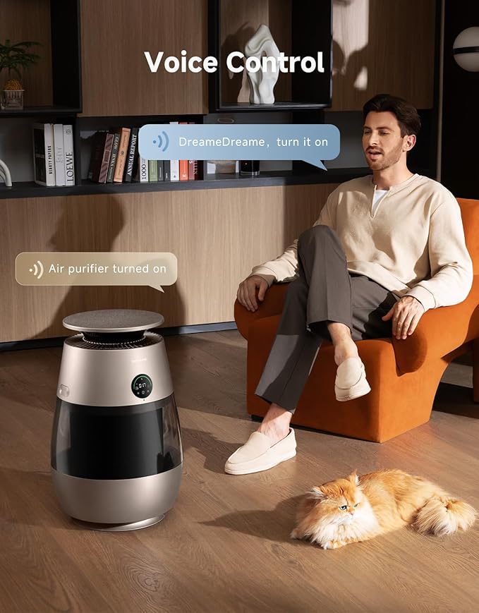 ‌Dreame Pet Air Purifier, Cleans 5, 386 ft² in One Hour, 346 ft² - Image 8