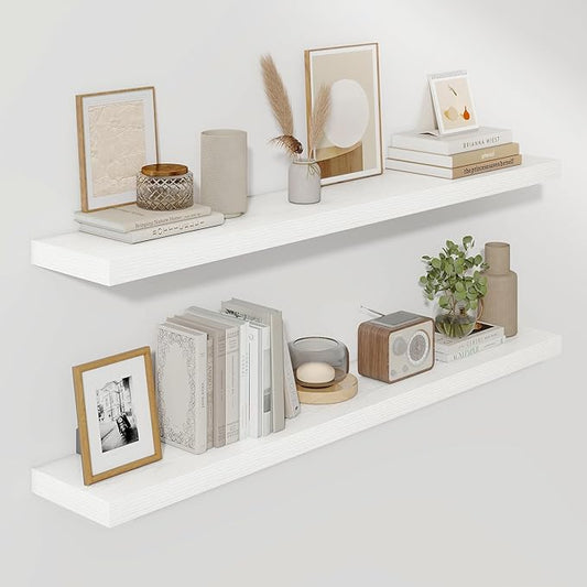 Fun Memories 55 Inch Floating Shelves by FunMemories
