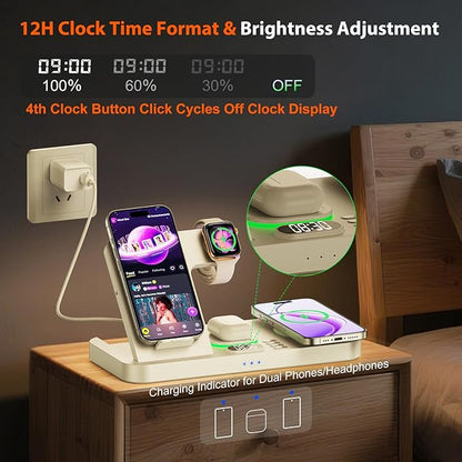 Dual Phone Magnetic Wireless Charging Station - Image 4