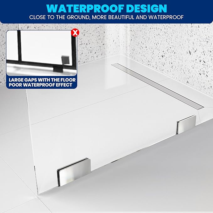 Bathroom Shower Glass Door 32 * 78" - Image 3