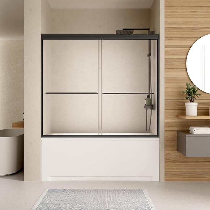 Royal Guard 56-60" W x 58" H Semi-Frameless Sliding Shower Door by RoyalGuard