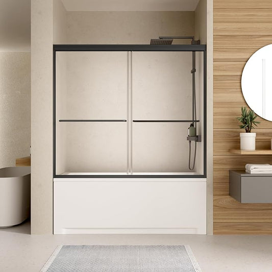 Royal Guard 56-60" W x 58" H Semi-Frameless Sliding Shower Door by RoyalGuard