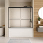 Royal Guard 56-60" W x 58" H Semi-Frameless Sliding Shower Door by RoyalGuard
