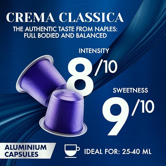 Caffè Borbone Crema Classica Aluminum Capsules Compatible - Image 4
