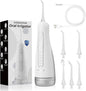 Water Flosser for Teeth with Detachable Washable Tank, 5 Modes Rechargeable by KIDSCOTERHOME