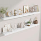 Fun Memories 55 Inch Floating Shelves Bedroom, Large Extra Floating Shelf Set by FunMemories