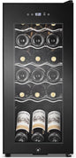 Wine Cooler Refrigerator 18 Bottles, Small Wine Fridge Mini Wine Fridge by Velieta-SpecialistinFridge