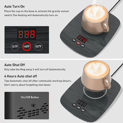 Mug Warmer, Coffee Warmer for Desk Office Home Use, Electric Cup Warmer - Image 2