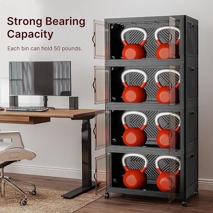 Extra Large Stackable Storage Bins - Image 4