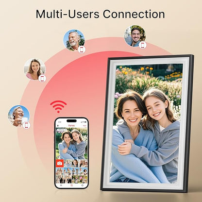 Frameo 10.1" Digital Picture Frame, Smart WiFi Digital Photo Frame - Image 5