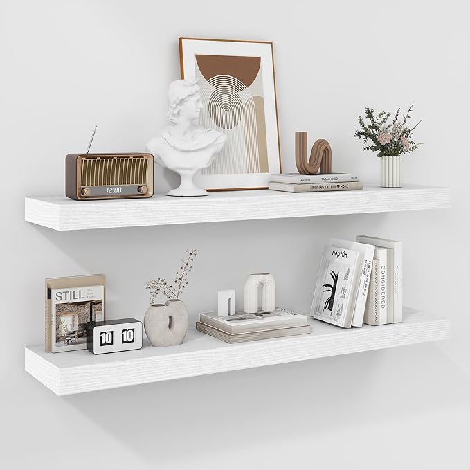 Fun Memories 36 Inch Floating Shelves by FunMemories