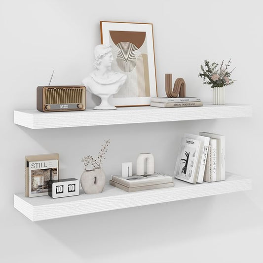 Fun Memories 36 Inch Floating Shelves by FunMemories