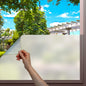BDF 1PFR Static Cling Window Film Opaque Privacy Frosted - 36in X 22ft | Non-adhesive, Opaque Two-way Privacy