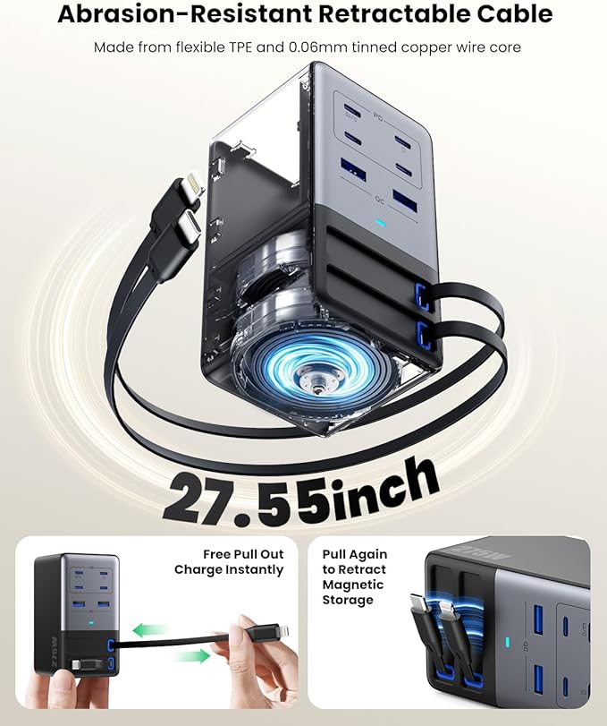 USB C Charger 275W Charging Station - Image 4