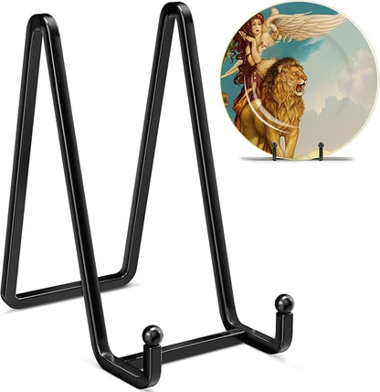6 Inch Metal Square Picture Frame Easel Stands by IPAME