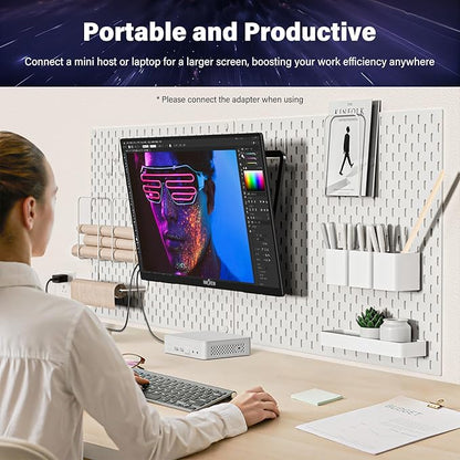 2K 180Hz Portable Gaming Monitor, 23.8" 2560x1440 QHD Fast IPS ∆E<2 100% sRGB - Image 7