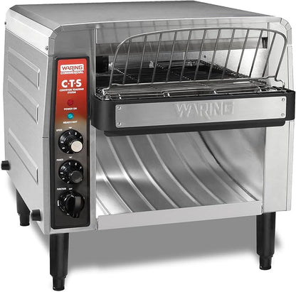 Waring Commercial CTS1000B Conveyer Toaster, 1000+ slices per hour, 6-20 Phase by WaringCommercialProducts