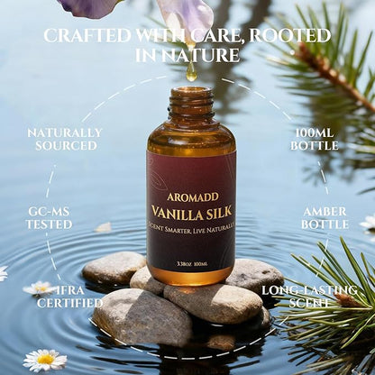 AROMADD Vanilla Silk Diffuser Oil Inspired by Luxury Hotel Scent 3.38 Fl Oz - Image 3