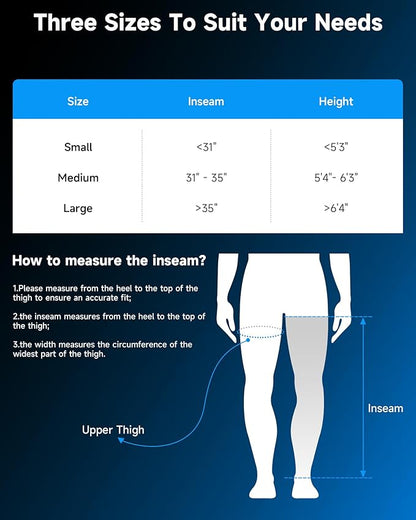 beoka Leg Massager for Circulation and Pain Relief, Leg Recovery System for - Image 4