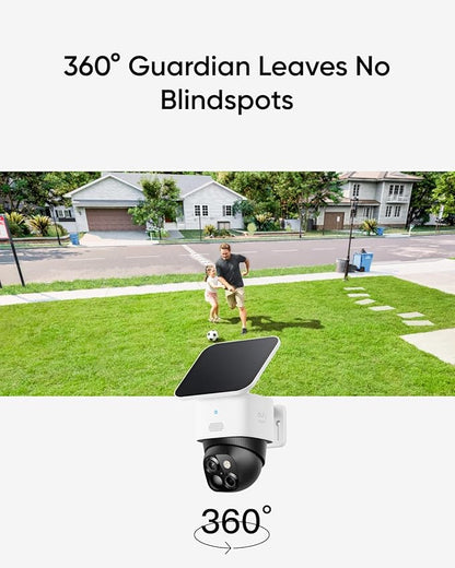 eufy Security SoloCam S340 2-Cam Kit, Solar Security Camera, Wireless Outdoor - Image 4