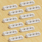 Apromisith USB Cable Organizer Clips Cord Holder, 12 Packs White Self Adhesive by Apromisith