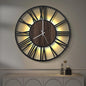 LEIKE Large Wall Clocks with Night Light Battery Operated, Silent Non Ticking by LEIKEWALLCLOCK
