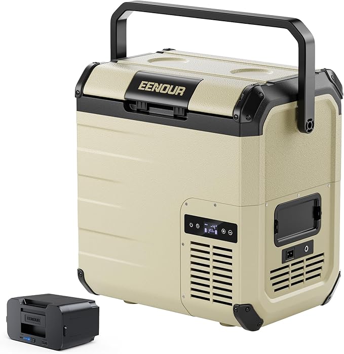 EENOUR D18 12 Volt Car Refrigerator, Portable Freezer by EENOUR