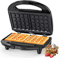 OSTBA Waffle Maker, 2 Slice Non-Stick Waffle Iron, Belgian Waffle Machine by OSTBA