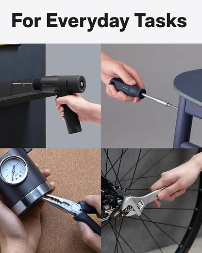 HOTO Cordless Brushless Drill Tool Set, Variable Speed, Hidden Buckle, Unique - Image 4