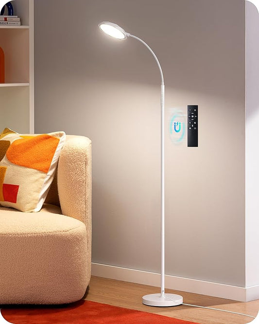 EDISHINE Gooseneck Floor Lamp, 1300LM LED Floor Lamps by EDISHINE