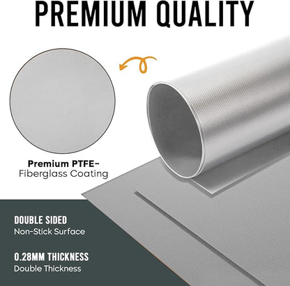 Non Stick Oven Liners for Bottom of Oven, 3 Pack Large Heavy Duty Mats - Image 8