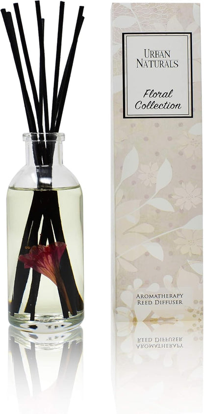 Urban Naturals Honeysuckle & Jasmine Reed Diffuser Oil Scented Sticks Set– by UrbanNaturals