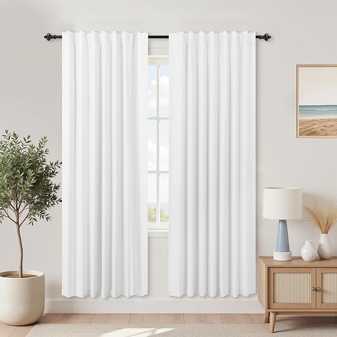 KOUFALL 78 Inch Room Divider Curtains by KOUFALL