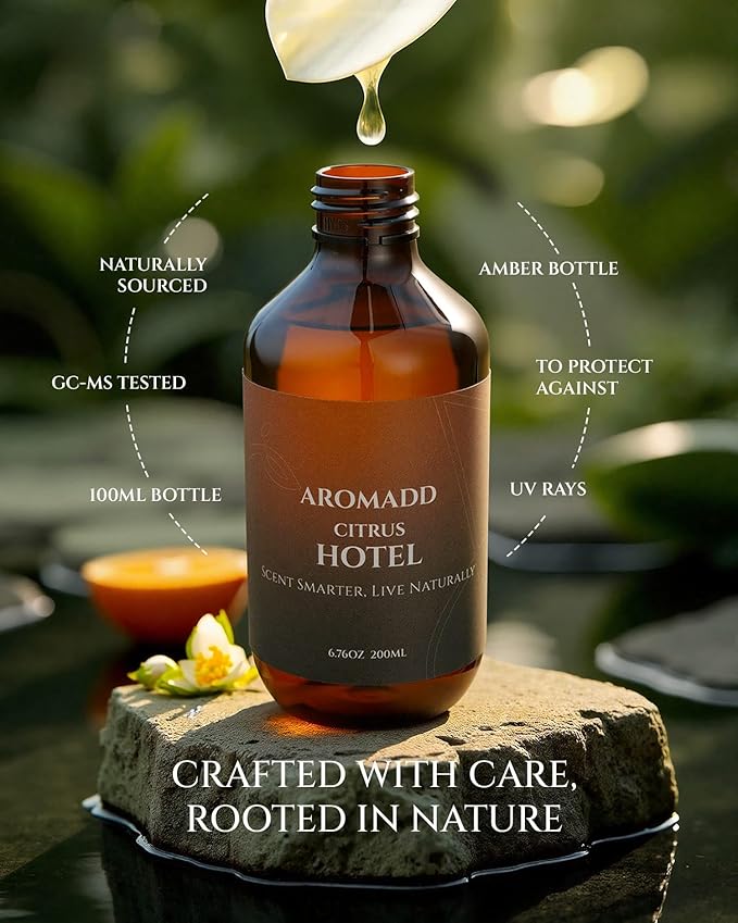 Citrus Hotel Diffuser Oil Inspired by Luxury Hotel Scent, Essential Oils - Image 4