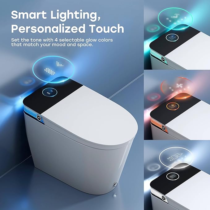 HOROW Artistic Bidet Toilet, Smart Toilet - Image 7