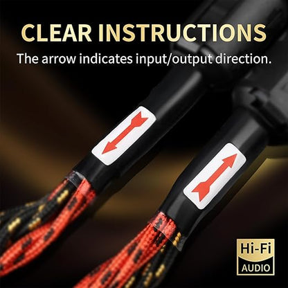 9 AWG 2Pack Audiophile Speaker Cable – Speaker Wire - Image 6