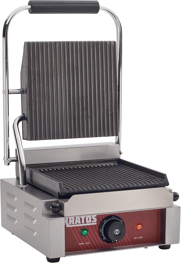 Kratos Commercial Electric Panini Sandwich Grill - Image 3