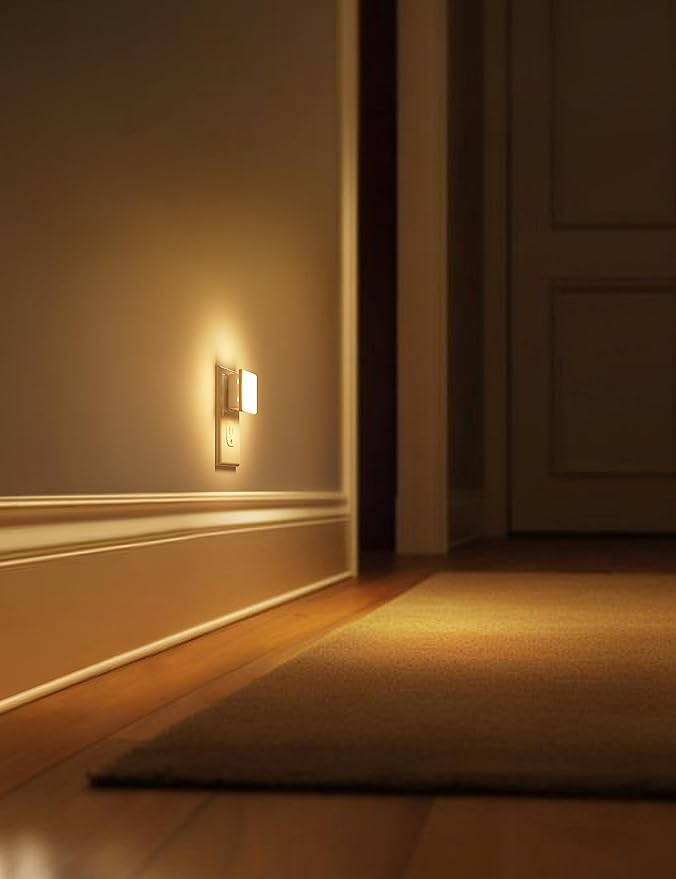 L LOHAS LED Night Lights Plug into Wall, Plug in Night Light, Dusk-to-Dawn - Image 4