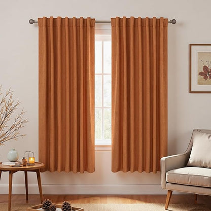 KOUFALL Hippie Curtains 63 Inch Length by KOUFALL