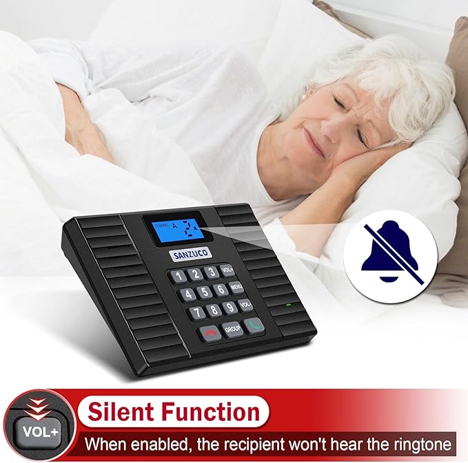 SANZUCO Intercoms Wireless for Home 60D, 2025 Hands Free Intercom Long Range - Image 6