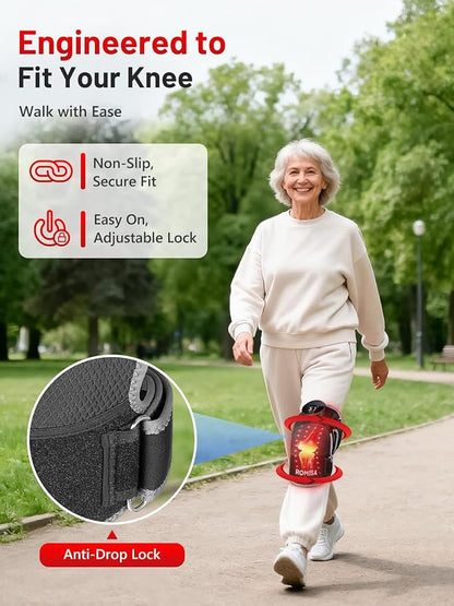 ROMISA Red Light Therapy Knee Brace - Image 3