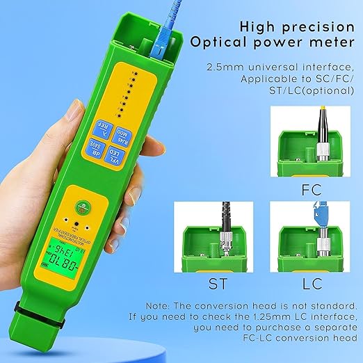 5-in-1 with RJ45 OPM LED Lighting A-507 Live Fiber Optic identifier with OFI - Image 4