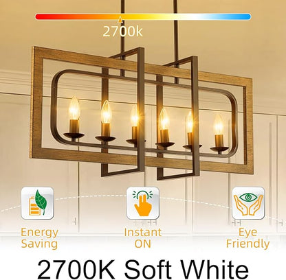 GvvooHome LED Candelabra Light Bulbs, E12 Bulb dimmable, 40 watt Equivalent - Image 3