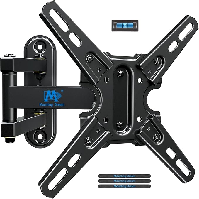 Mounting Dream UL Listed TV Mount Swivel and Tilt by MountingDream