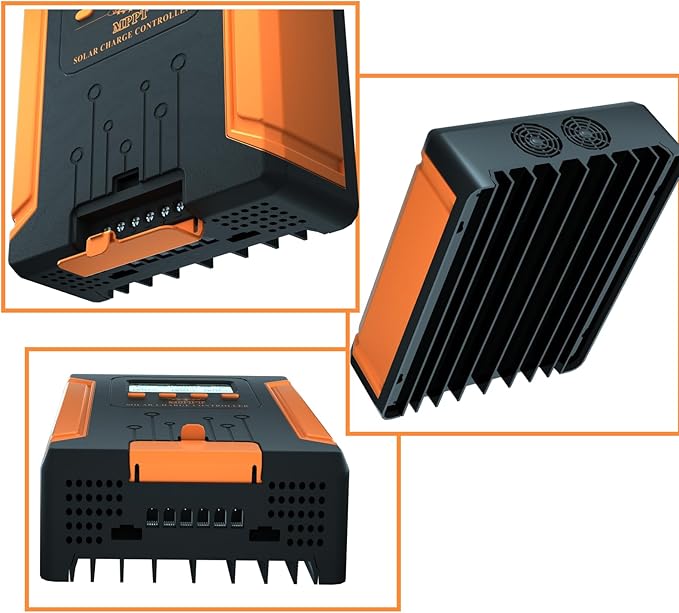 120A 180V MPPT Solar Charge Controller 12V/24V/36V/48V Auto, Heat-Dissipating - Image 6