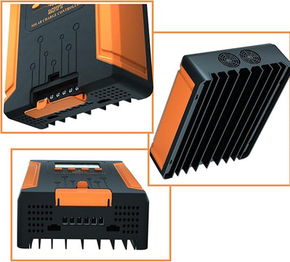 120A 180V MPPT Solar Charge Controller 12V/24V/36V/48V Auto, Heat-Dissipating - Image 6
