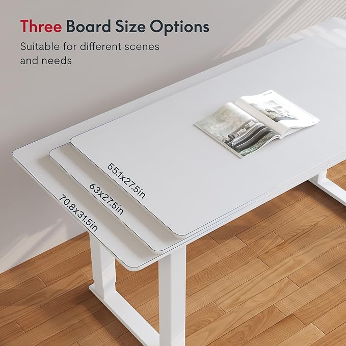 SANODESK 4-Leg Standing Desk, Electric Height Adjustable Desk - Image 6