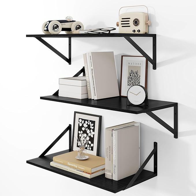 Heimlove 24" W x 12" D Wall Shelves by Heimlove